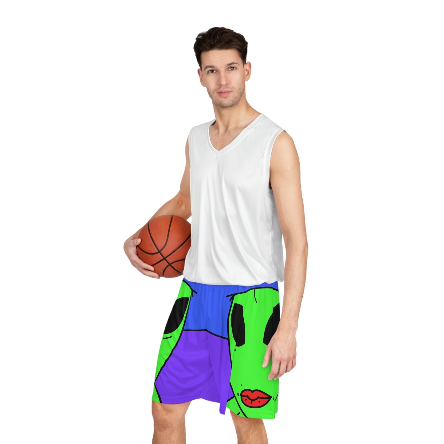 Witch Wizard Magic Alien Basketball Shorts