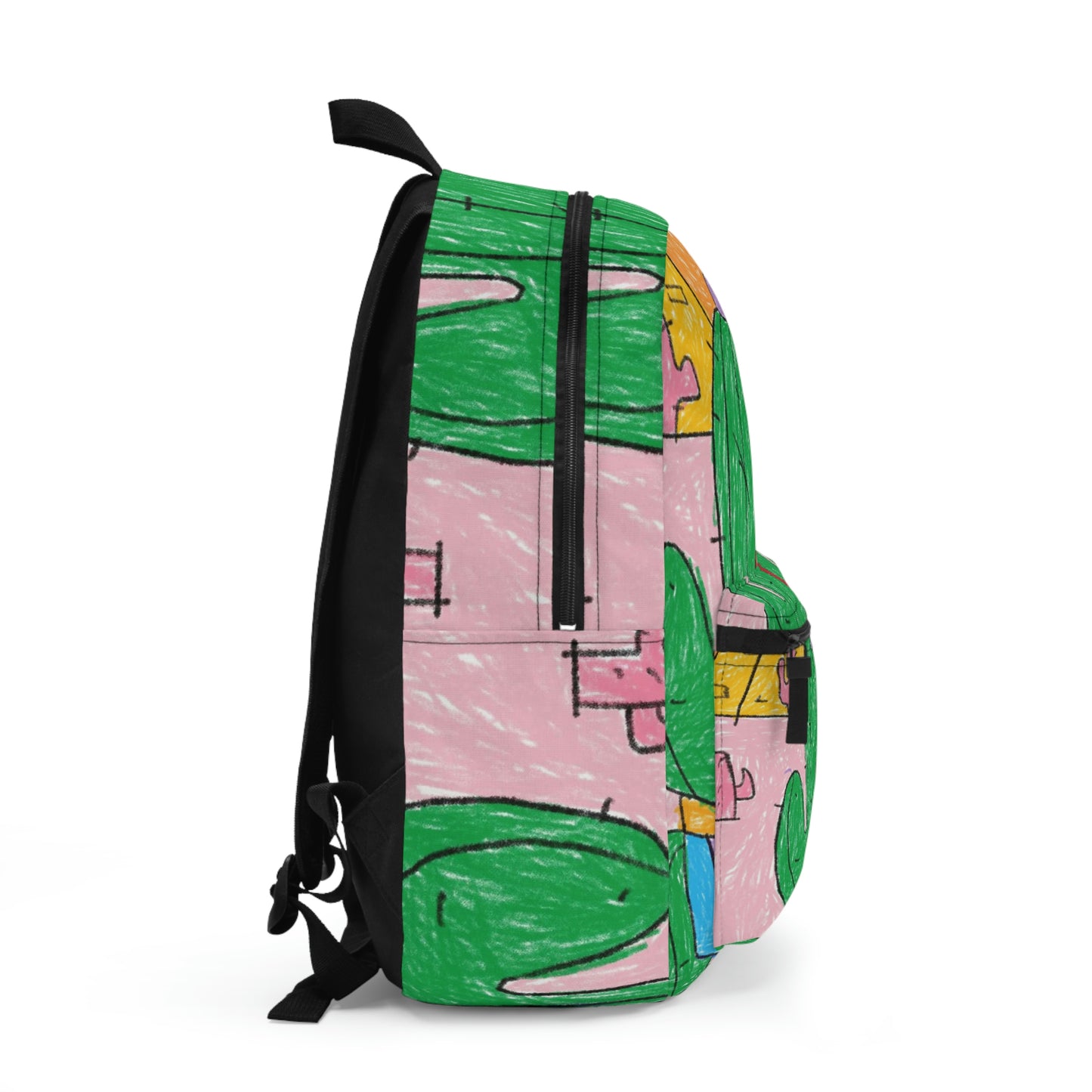 Desert Cactus Sumo Wrestler Graphic Backpack