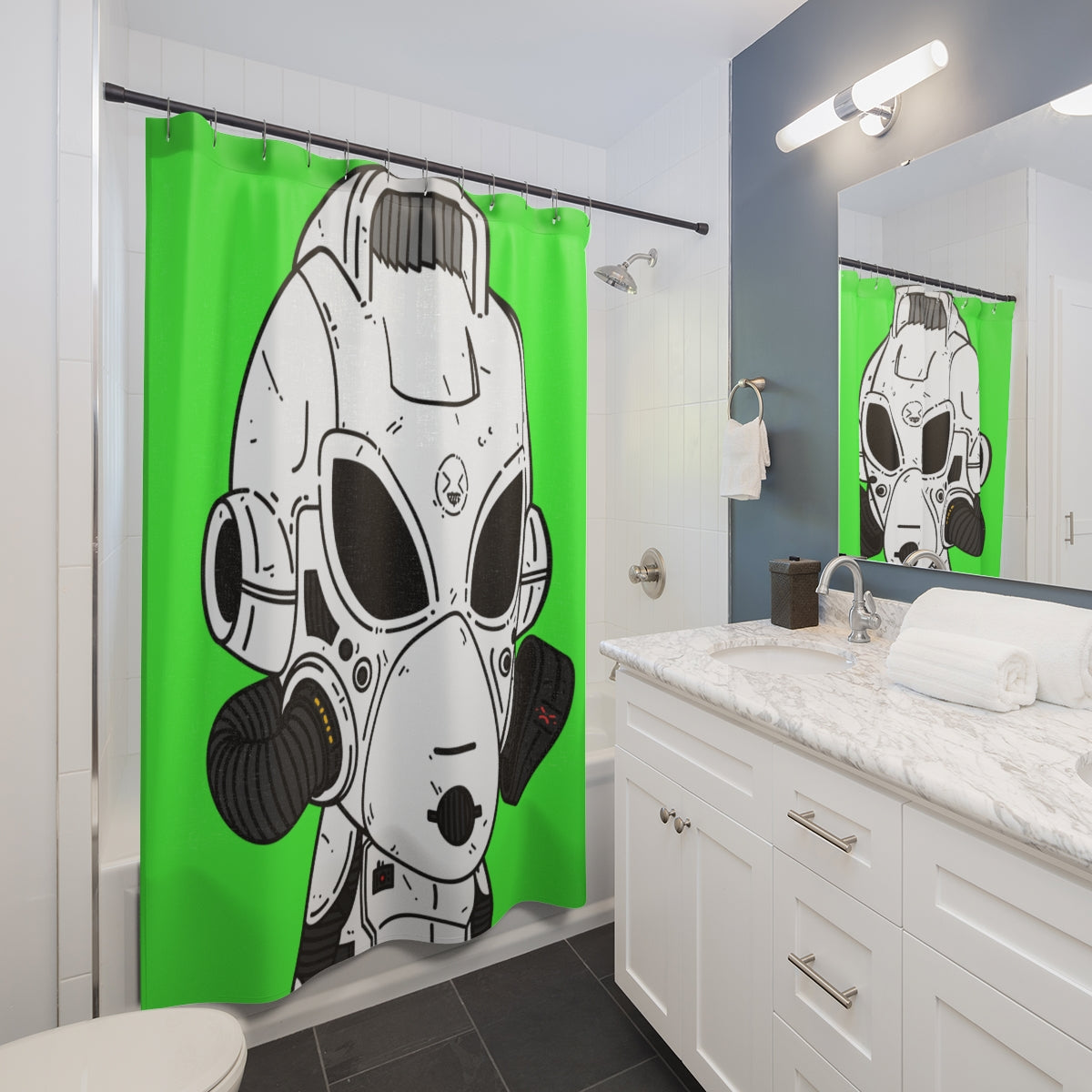 The LOL Visitor Shower Curtains