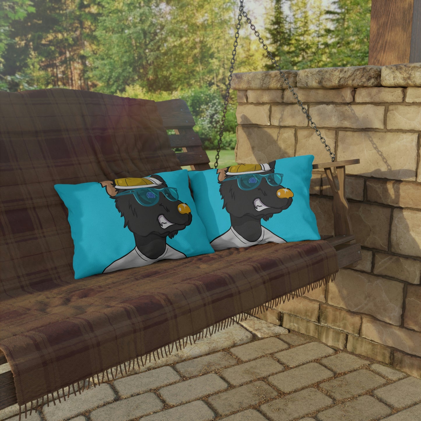 Gold Standard Werewolf Outdoor Pillows