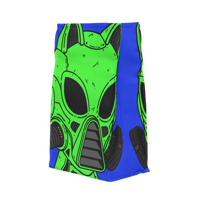 Armored Green Future Alien Cyborg Machine Visitor Polyester Lunch Bag