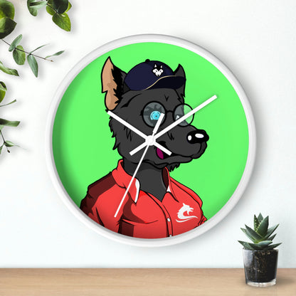 Coach Sport Athletic Wolf Wall clock