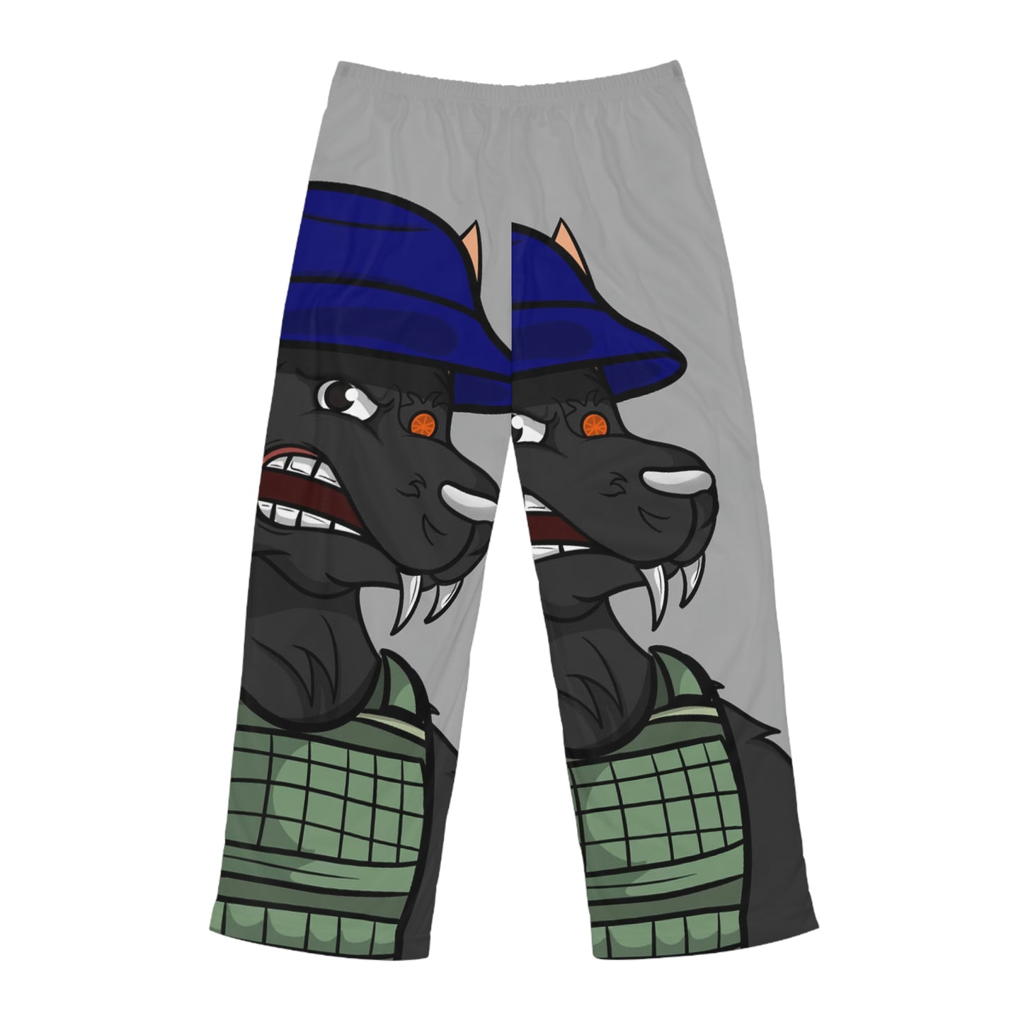 Army Wolf Men's Pajama Pants (AOP)