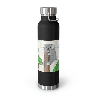 Koala Bear Animal Tree Climber Copper Vacuum Insulated Bottle, 22oz