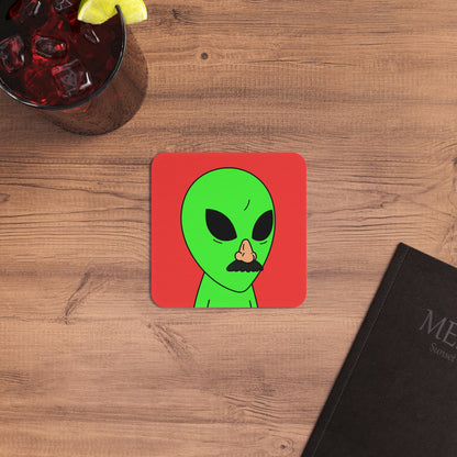 Fake Alien Human Mask Coasters (50, 100 pcs)