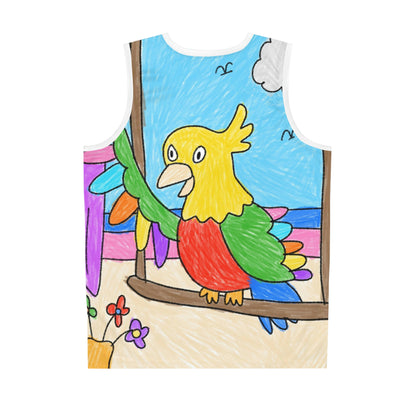 Animal Lover Parrot Perfect Gift for Parrot Owners Basketball Jersey (AOP)