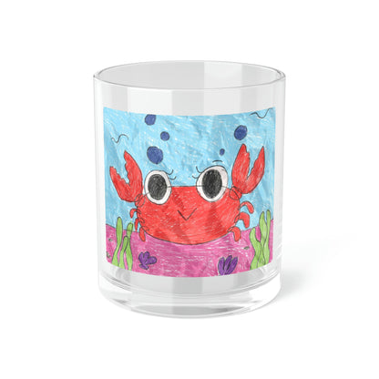 Lobster Crab Graphic Sea Lovers Bar Glass