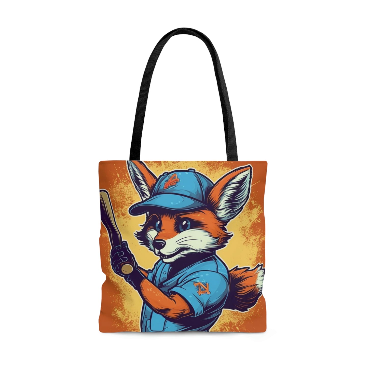 Bolsa de asas con gráfico atlético del jugador deportivo de béisbol Fox (AOP) 