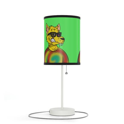 Wolf Hip Cool Stud Breathtaking Cyborg Lamp on a Stand, US|CA plug