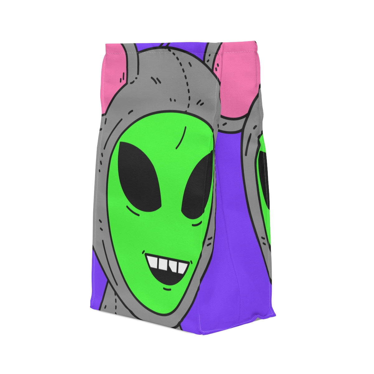 The Visitor Mouse Alien Character Polyester Lunch Bag