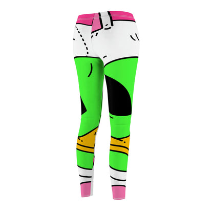 Duck Bunny Alien Women's Cut & Sew Casual Leggings