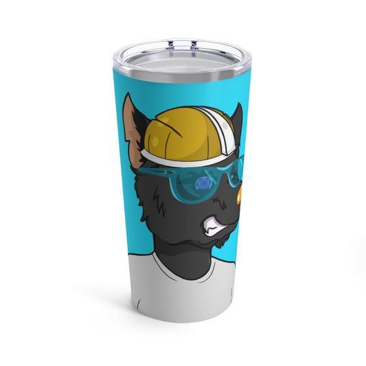 Gold Standard Wolf Cyborg Wolve Tumbler 20oz