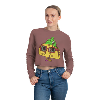 Tribal Taco Women's Cropped Sweatshirt