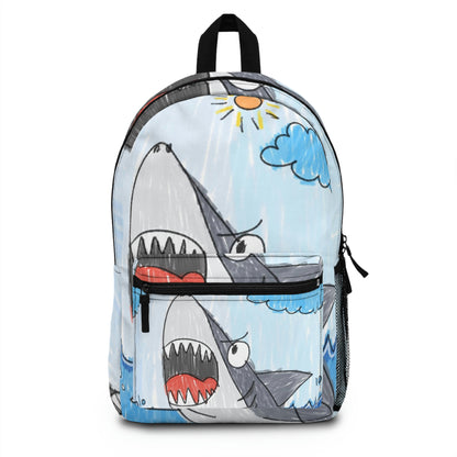 Shark Jaw Teeth Attack Ocean Sea Creature Backpack