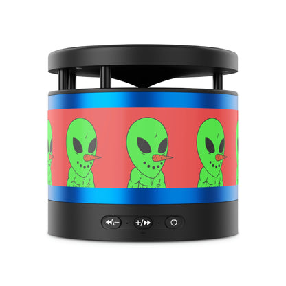 Veggie Visi Alien Vegetable Visitor Metal Bluetooth Speaker and Wireless Charging Pad