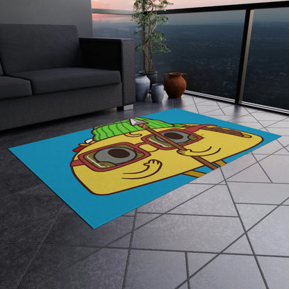 Tribal Taco Outdoor Rug