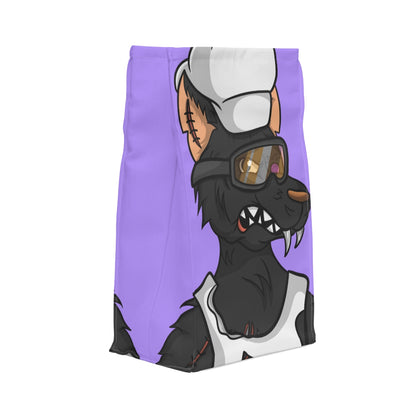 Chef Hat Cooking Wolf Muscle Shirt Ski Goggles Black Fur Cyborg Polyester Lunch Bag