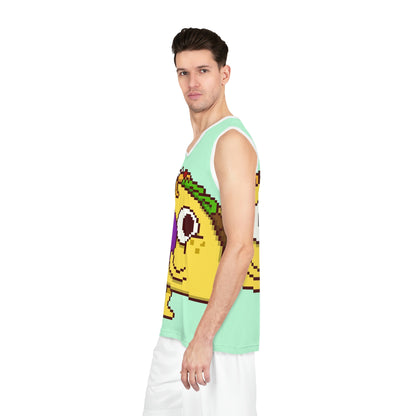 Bowling Ball Strike Taco Basketball Jersey