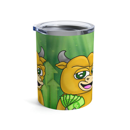 Bull Run Money Bear Market Graphic Tumbler 10oz