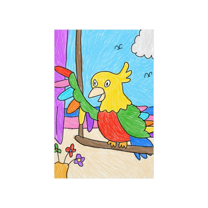 Animal Lover Parrot Perfect Gift for Parrot Owners Premium Matte Vertical Posters