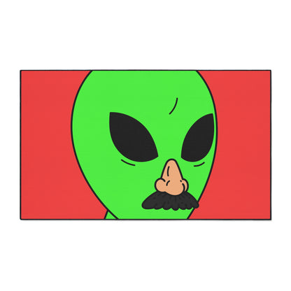 Imposter Fake Alien Visitor Heavy Duty Floor Mat