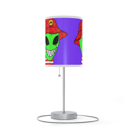 Alien Character Cartoon Big Smile Lamp on a Stand, US|CA plug