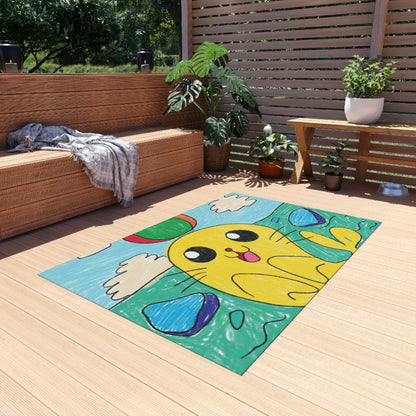 Seal Trick Marine Ocean Animal Sea Creature Outdoor Rug