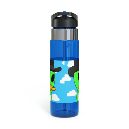 Visitor Green Alien Duck Black Top Hat Kensington Tritan™ Sport Bottle, 20oz