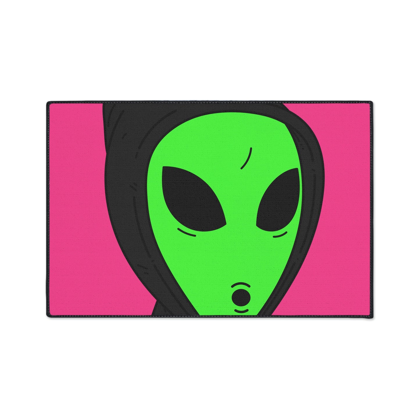 Anonymous Anon Alien Visitor Heavy Duty Floor Mat