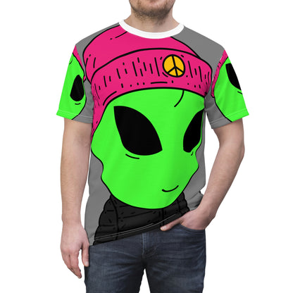 Visitante Alien Camiseta unisex AOP cortada y cosida 