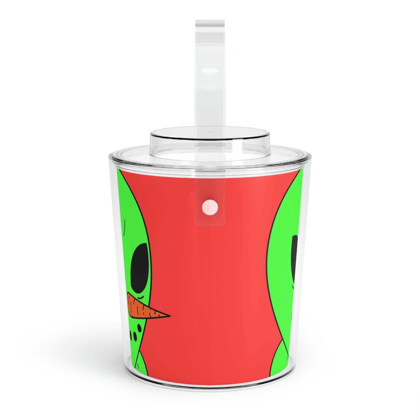 Veggie Visi Alien Vegetable Visitor Ice Bucket with Tongs