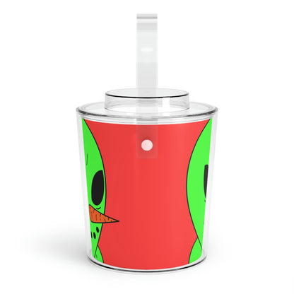 Veggie Visi Alien Vegetable Visitor Ice Bucket with Tongs