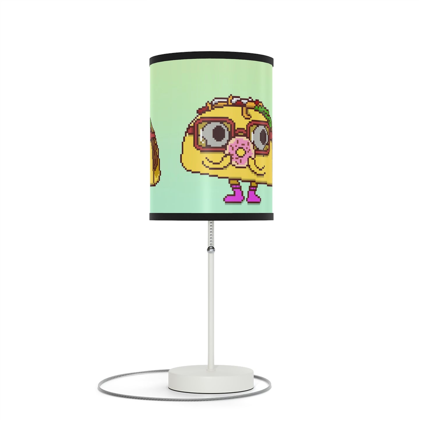 Donut Dessert Snack Taco Lamp on a Stand, US|CA plug