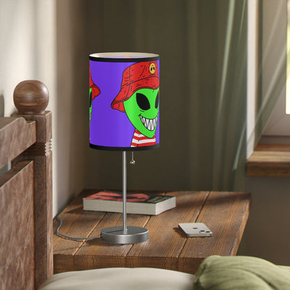 Alien Character Cartoon Big Smile Lamp on a Stand, US|CA plug