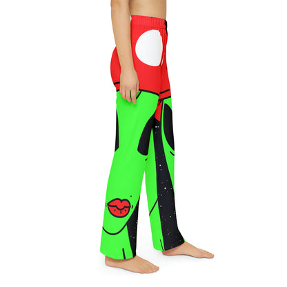 Pantalones de pijama para niños Mushroom Galaxy Alien Star 