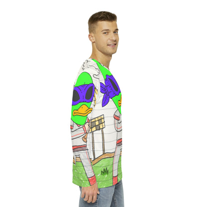 Baseball Sport Star Ninja Hero Visitor 751 Alien Men's Long Sleeve AOP Shirt