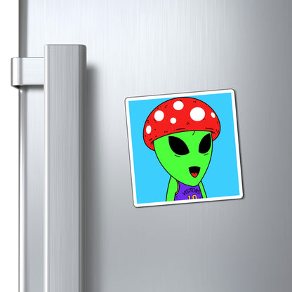 Healthy Sport Jersey Mushroom Alien Magnets