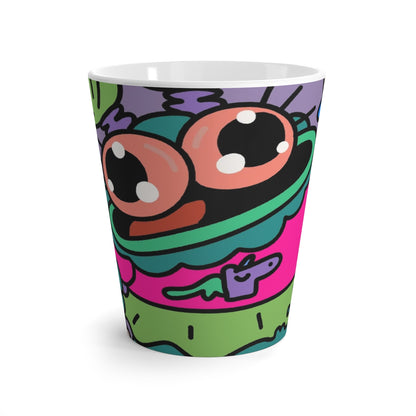 Frog Fly Fantasy Peppe Latte Mug