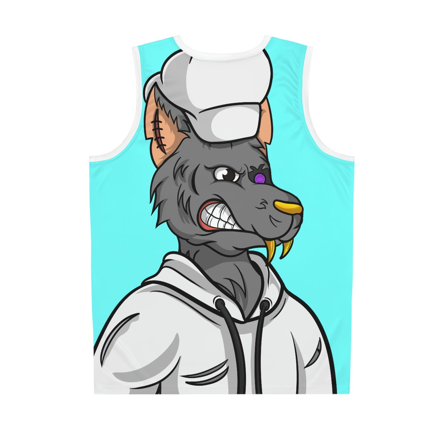 Chief Chef Cook Wolf Werewolve Cyborg Basketball Jersey