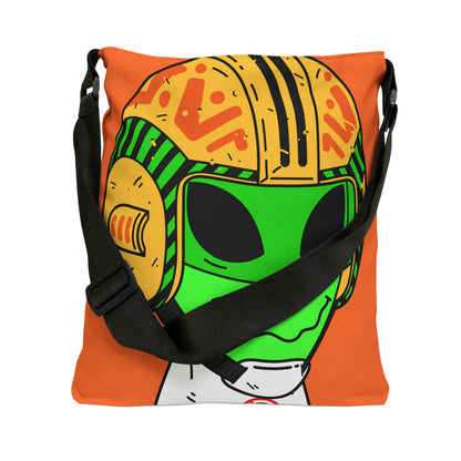 Space Alien Force Aviotor Pilot Visitor Bolsa de mano ajustable (AOP)