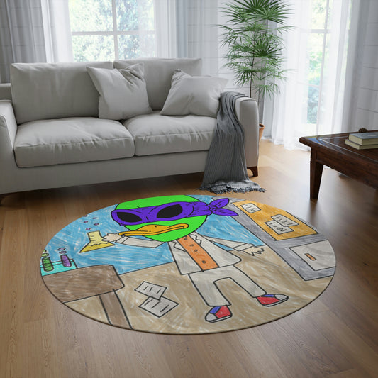 The Visitor 751 Science Round Rug