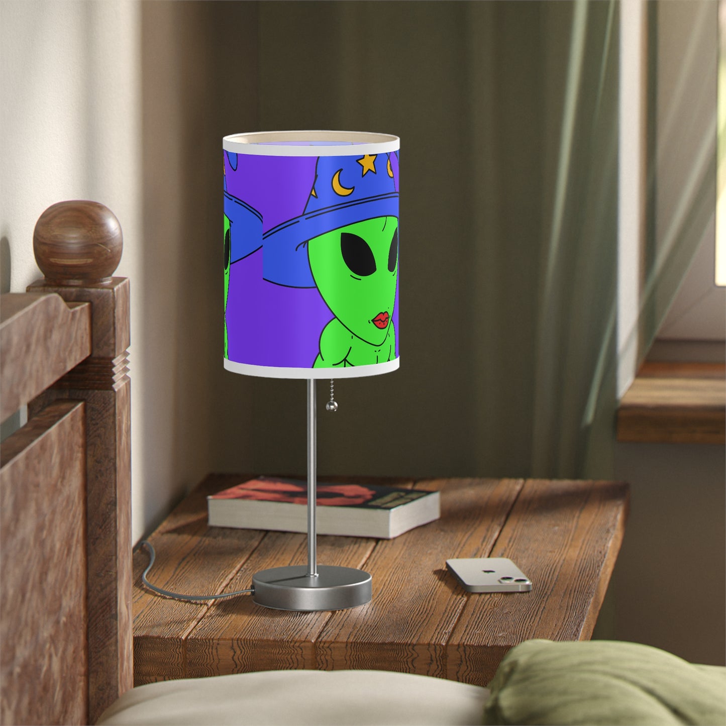 Witch Wizard Magic Alien Visitor Lamp on a Stand, US|CA plug