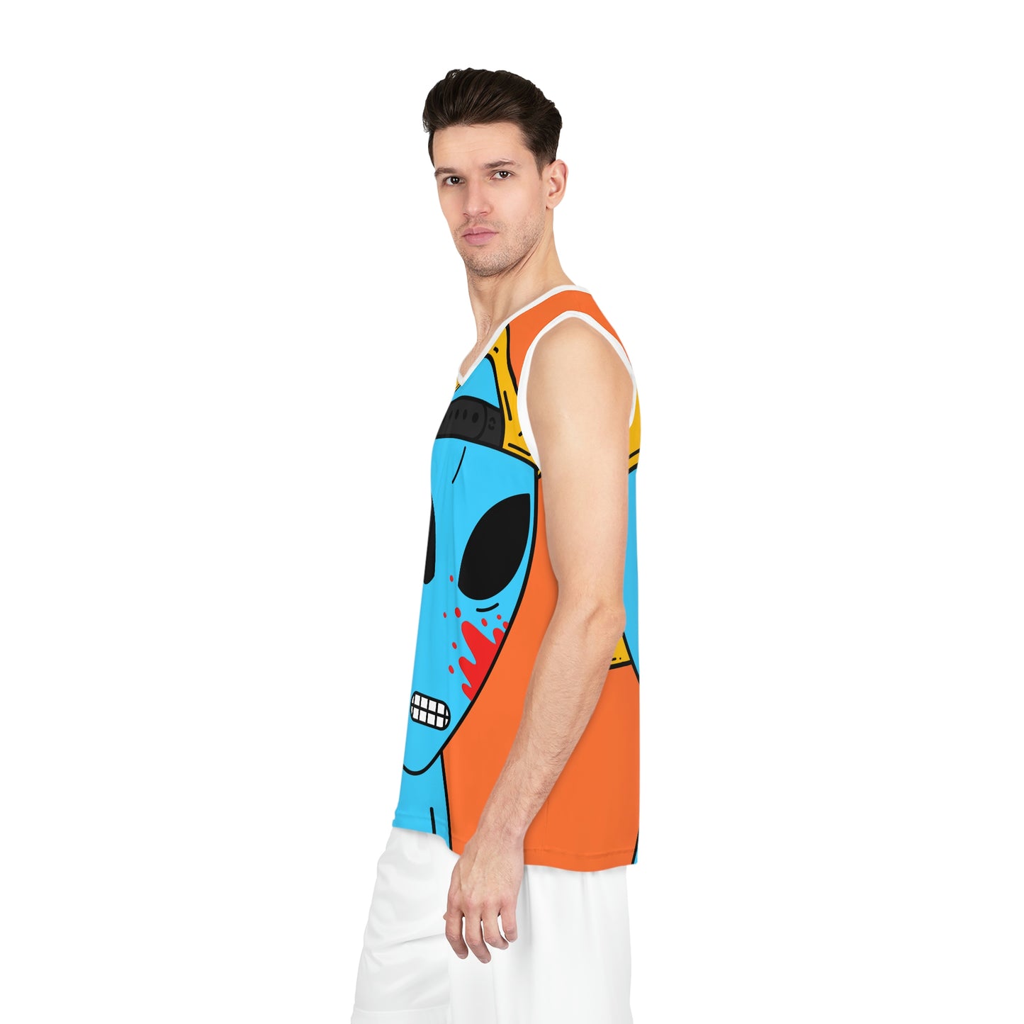 Blue Blood Visitor Alien Basketball Jersey