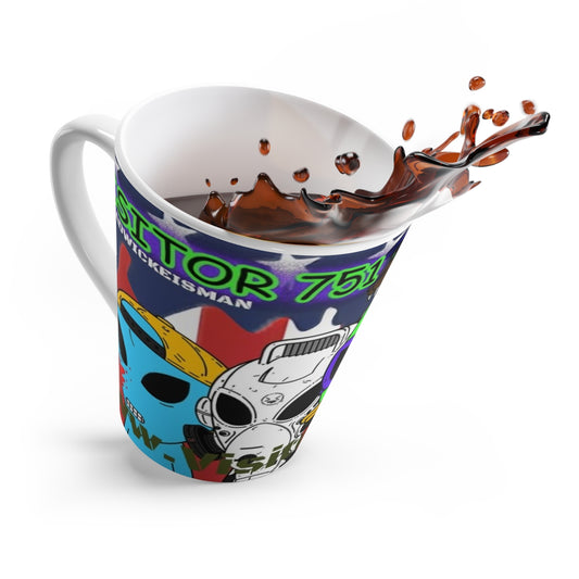 Cartoon Comic Anime Visitor751 Latte Mug
