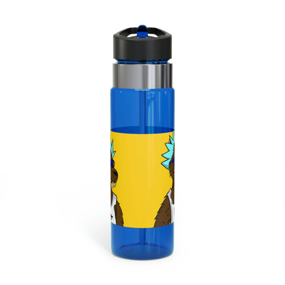 Spiky Blue Hair Cartoon Werewolve Wolf Kensington Tritan™ Sport Bottle, 20oz