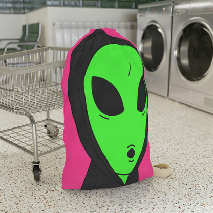 Anonymous Anon Alien Visitor Laundry Bag