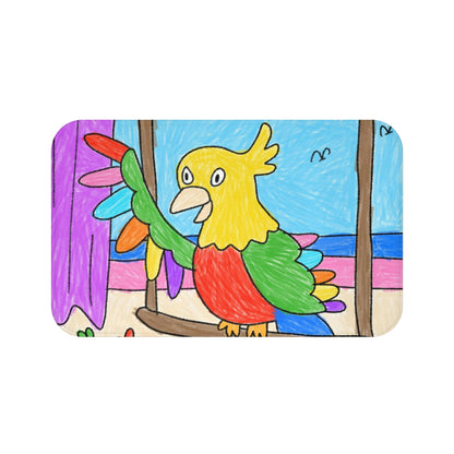 Animal Lover Parrot Perfect Gift for Parrot Owners Bath Mat