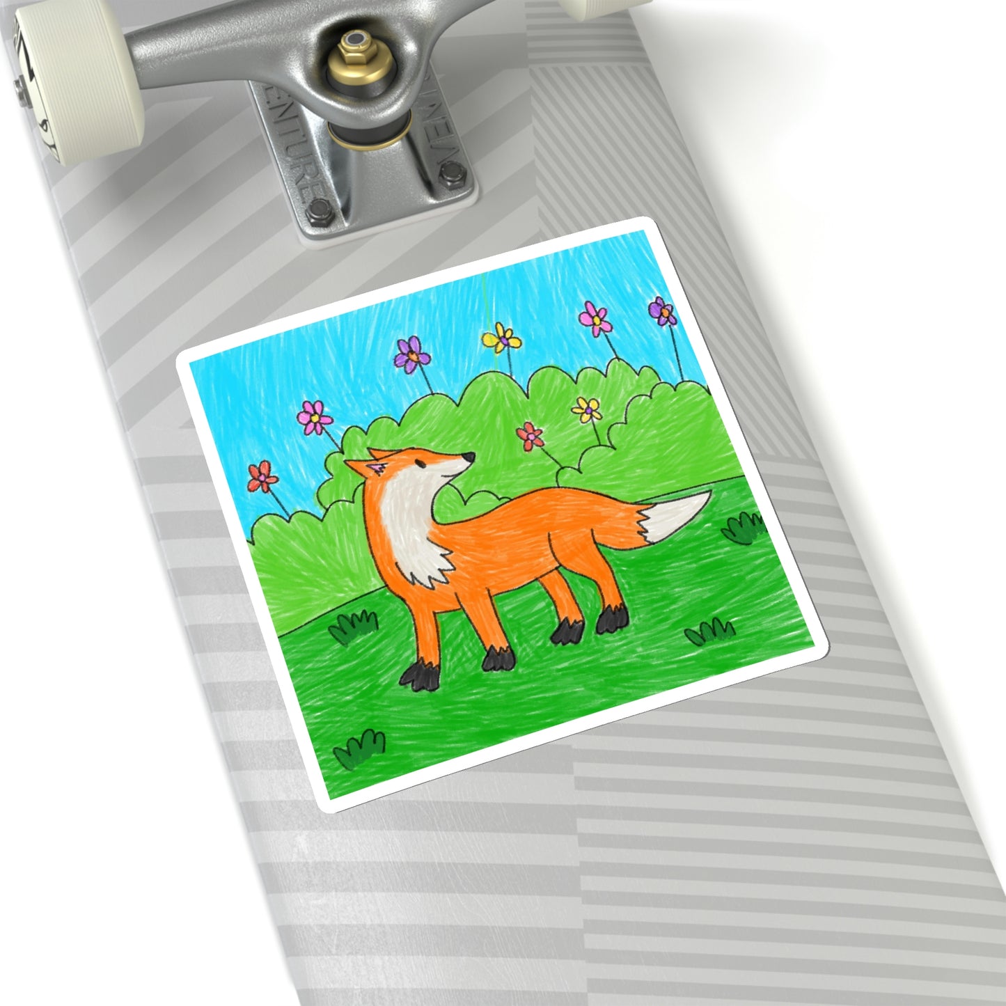 Fox Woodland Animal Foxy Kiss-Cut Stickers