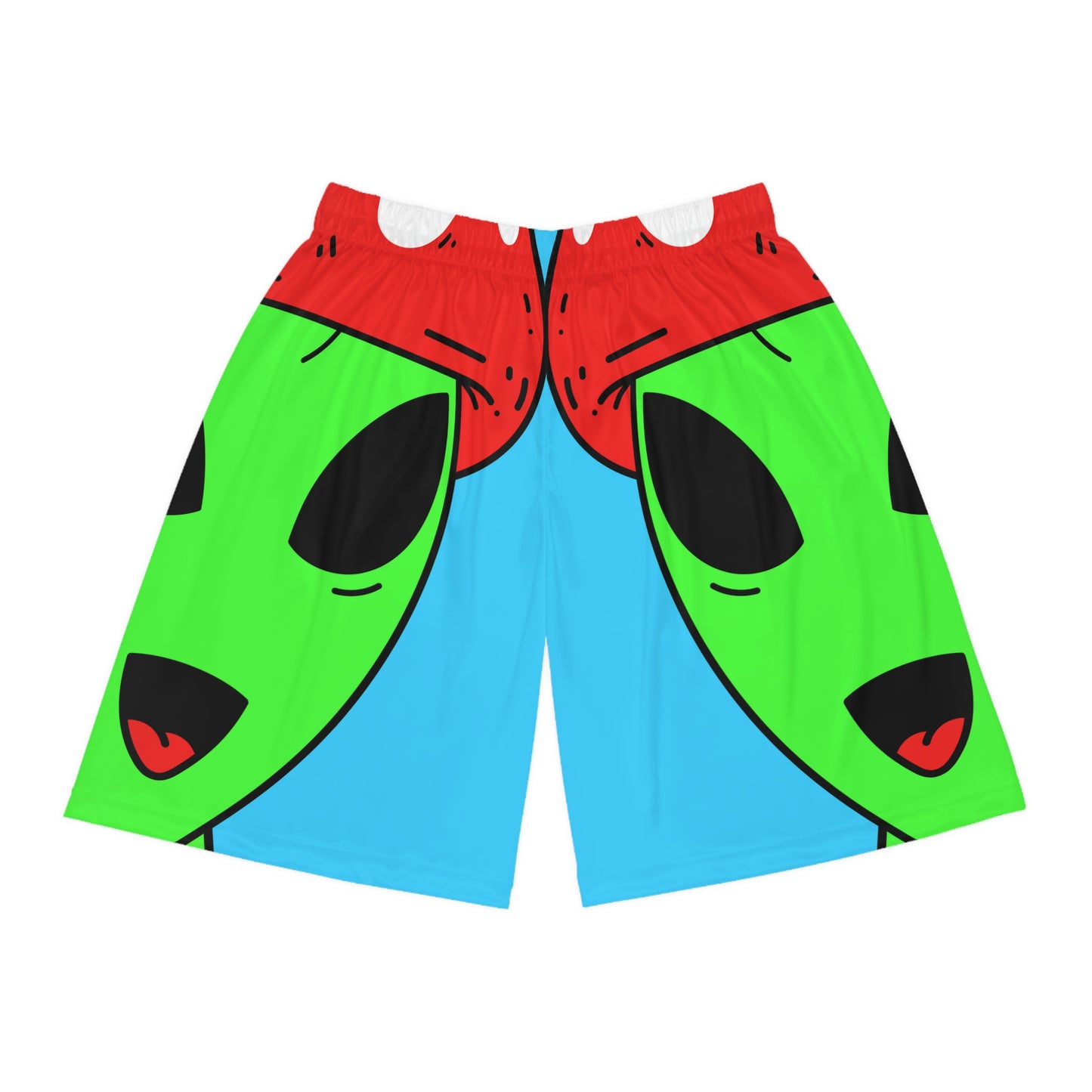 Healthy Sport Jersey Mushroom Alien Basketball Shorts