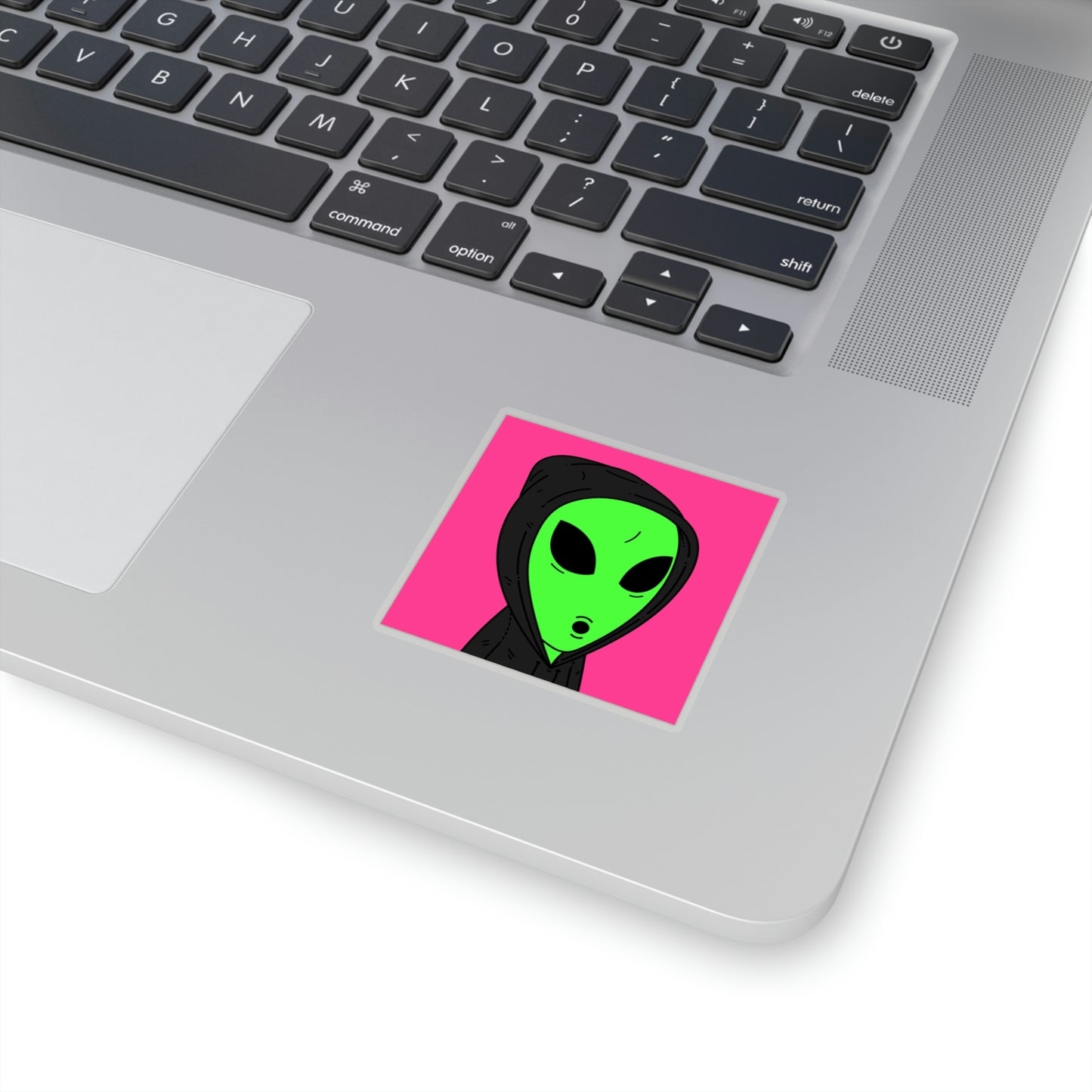 Anonymous Anon Alien Visitor Kiss-Cut Stickers